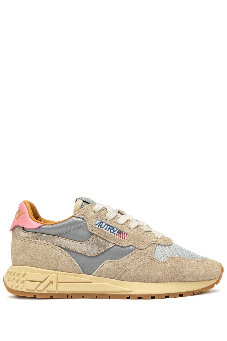 Autry Reelwind Suede Mesh Sneakers