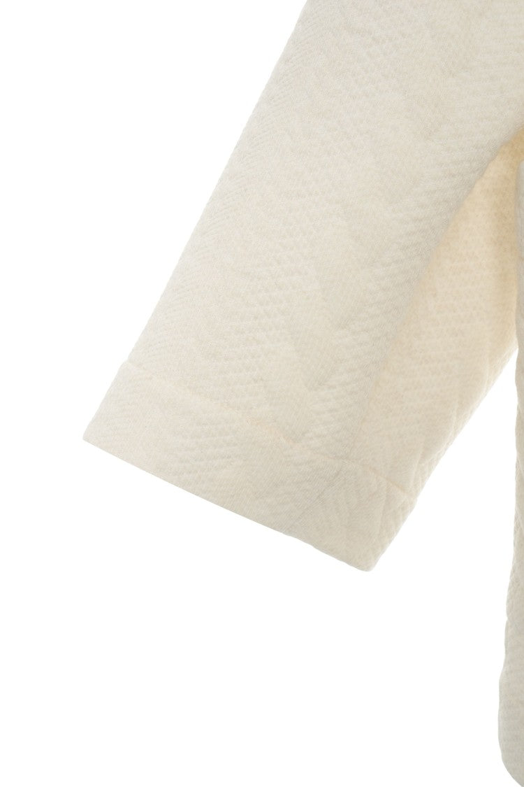 Oblo Unique Relaxed Fit Oversized Cardigan With V-Neck And Structured Knit