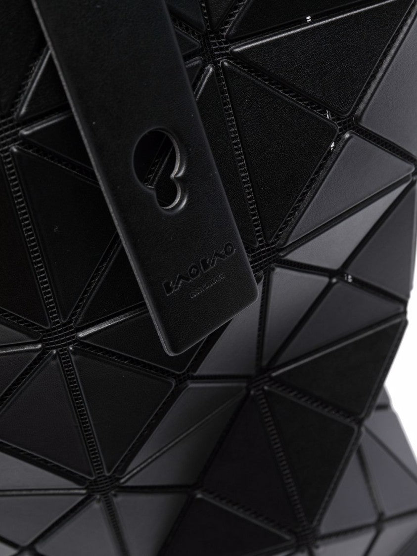 Bao Bao Issey Miyake Geometric Structured Black Shoulder Bag