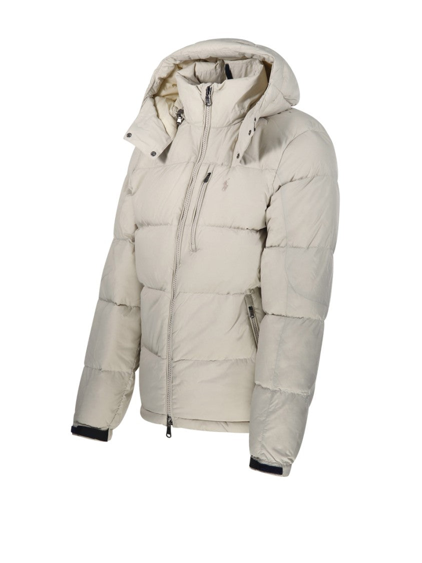 Polo Ralph Lauren Quilted Puffer Jacket With Detachable Hood