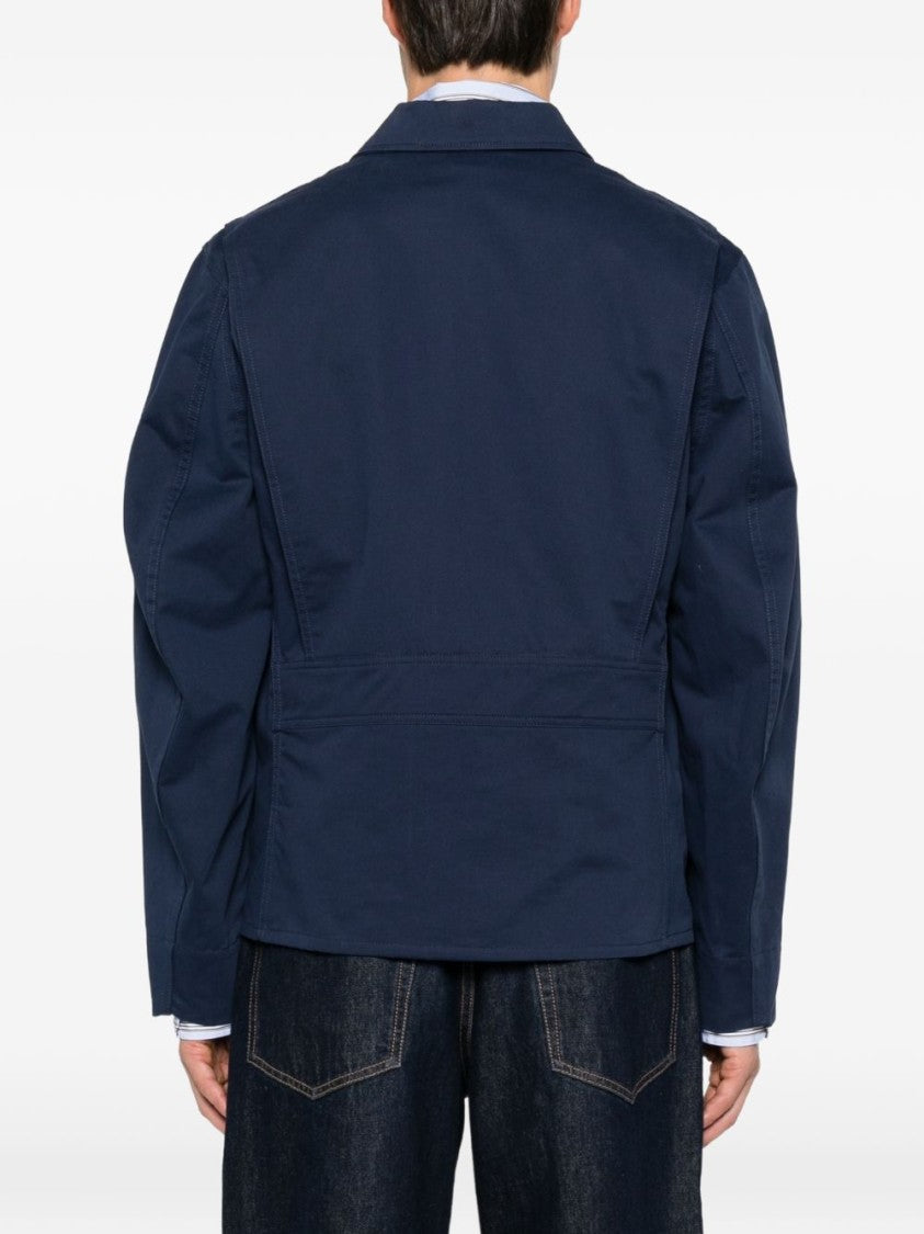 Kenzo Boxy Structured Jacket With Buttoned Flap Pockets