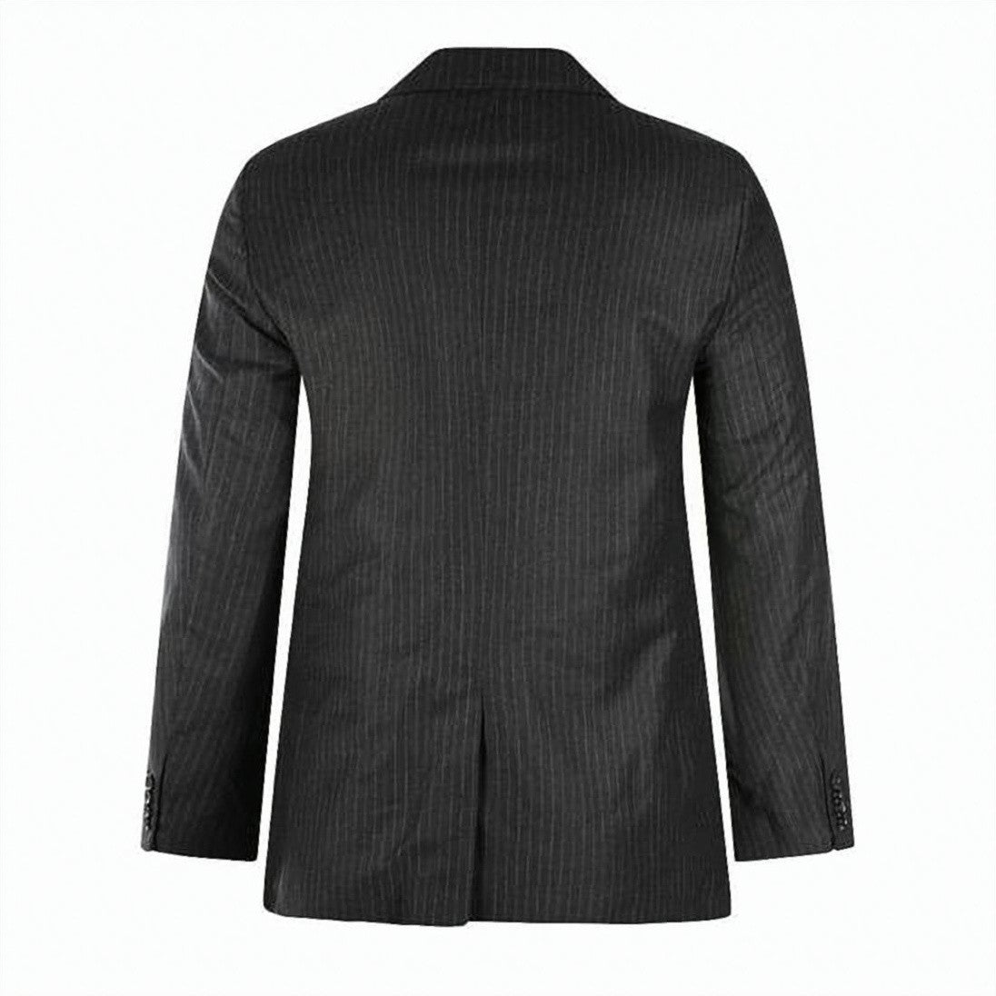 Ami Paris Tailored Two-Button Suit Jacket With Notched Lapel