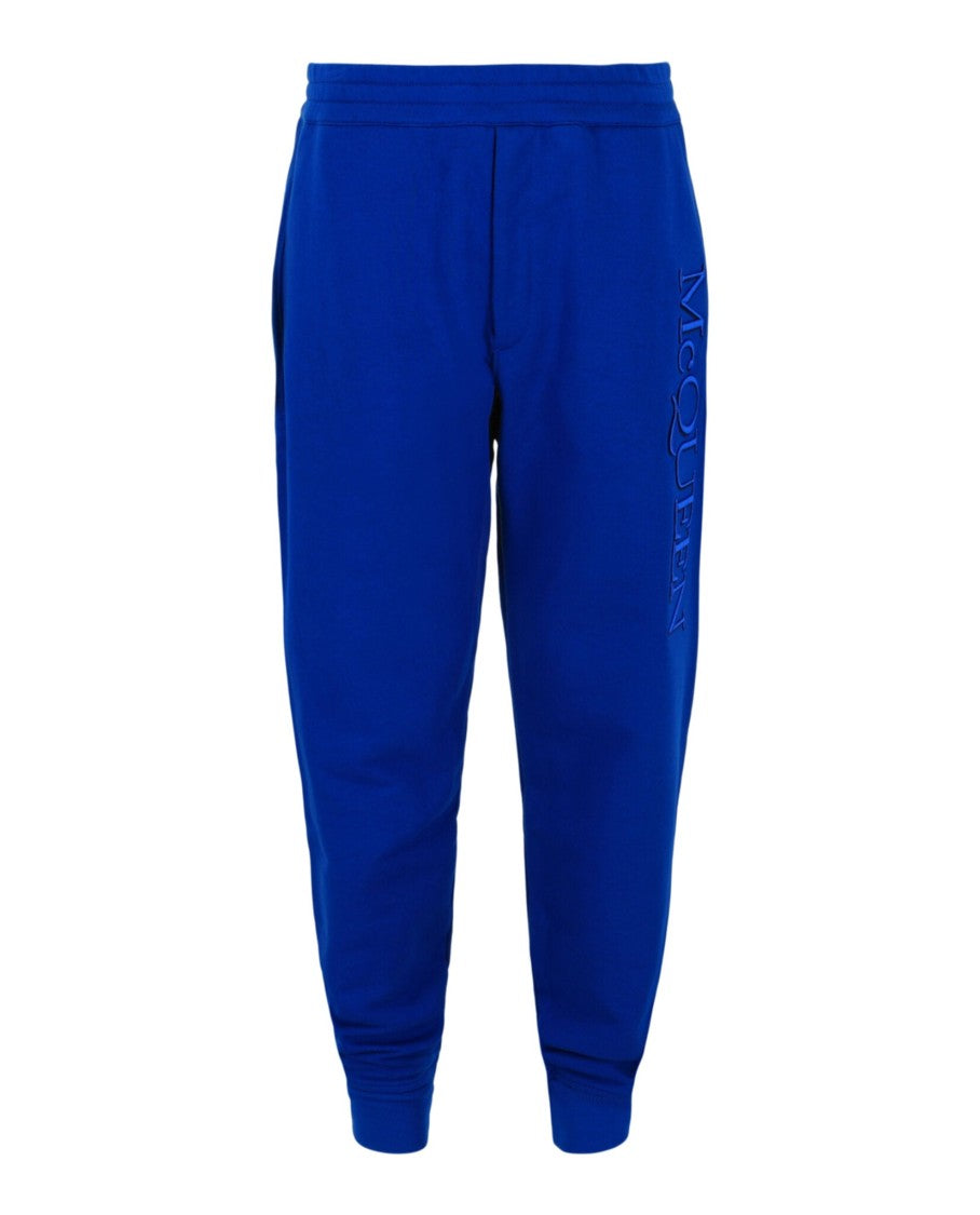 Alexander Mcqueen Mid Rise Joggers With Drawstring Waist