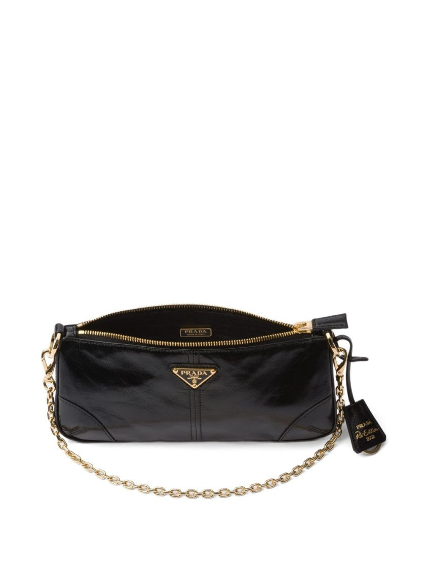 Prada Re-Edition 2002 Medium Leather Shoulder Bag