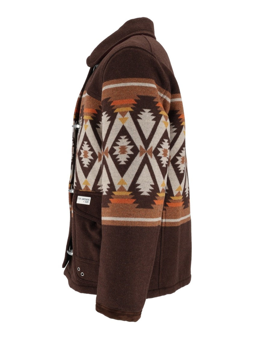 Fay 4 Ganci Desertcode Archive Jacquard Short Jacket