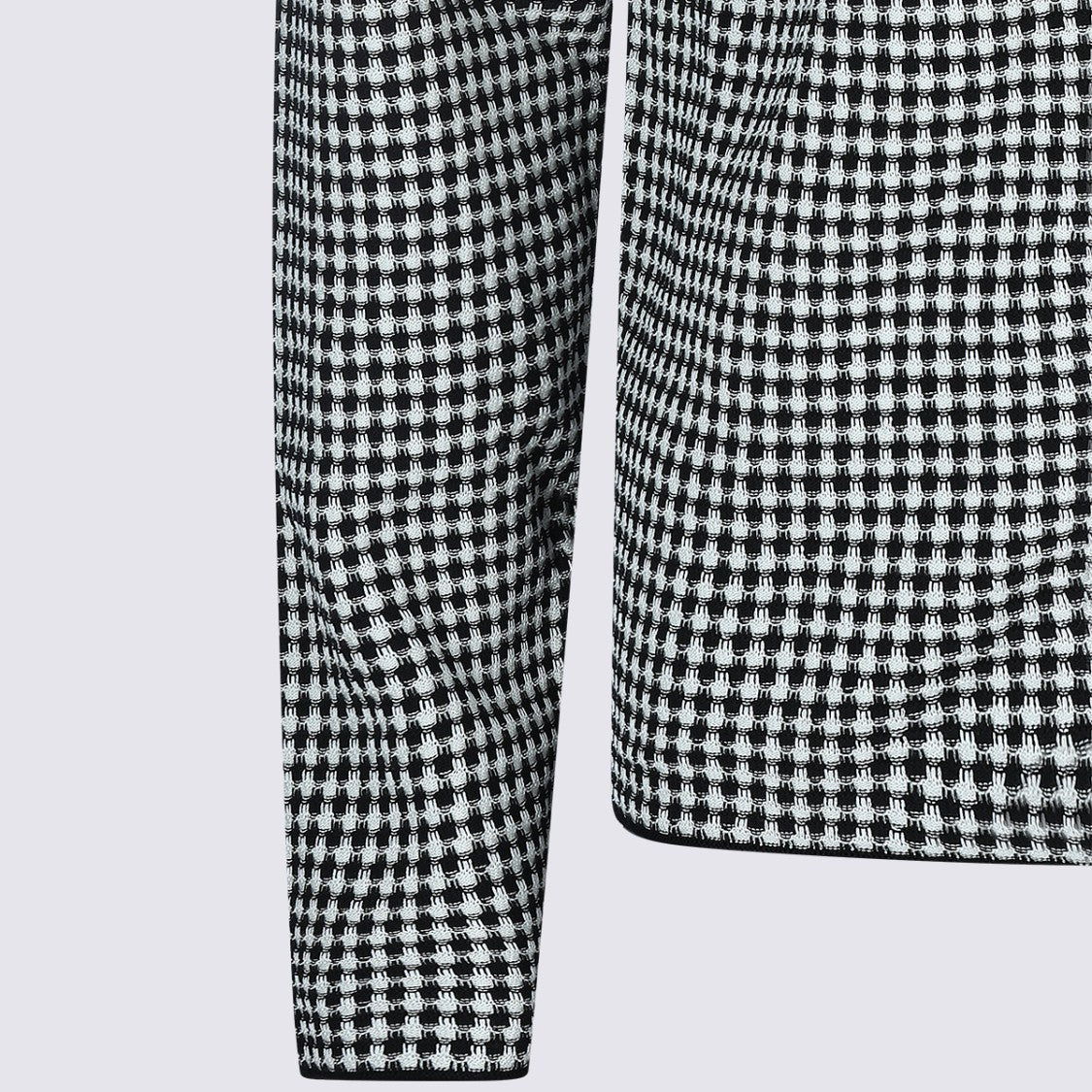 Jil Sander White And Black Cotton Shirt