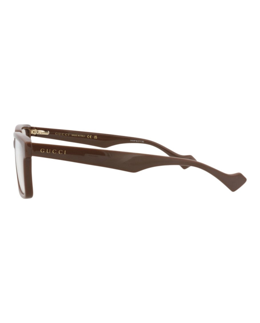 Gucci Square-Frame Injection Sunglasses