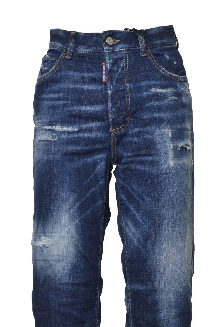 Dsquared2 Vintage Wash Effect Jeans