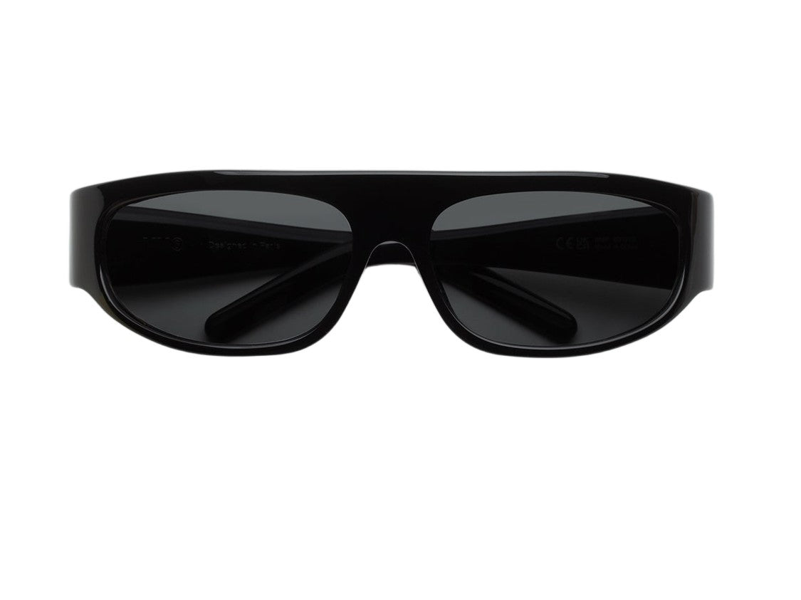 Retrosuperfuture Lunettes 1 Glossy Acetate Oversized Rectangular Sunglasses