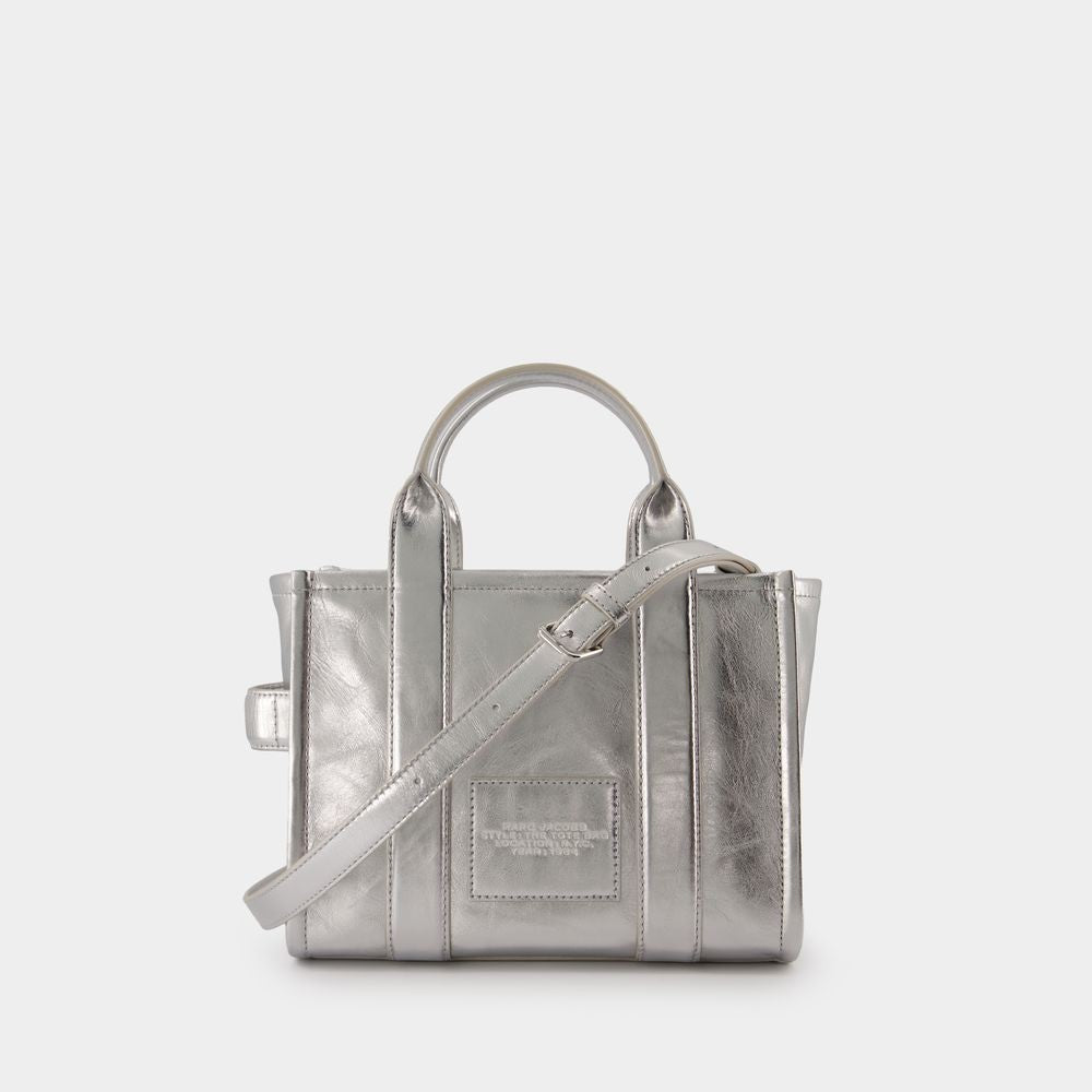 Marc Jacobs The Small Tote - Leather - Silver