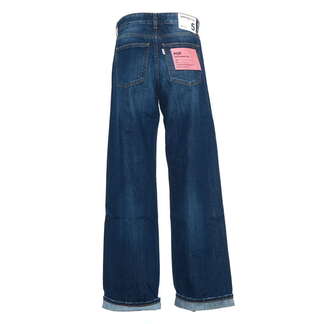 Department Five Wide Leg Mid-Rise Jeans