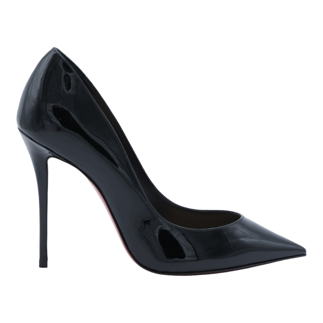 Christian Louboutin Glossy Black Patent Stiletto Pumps