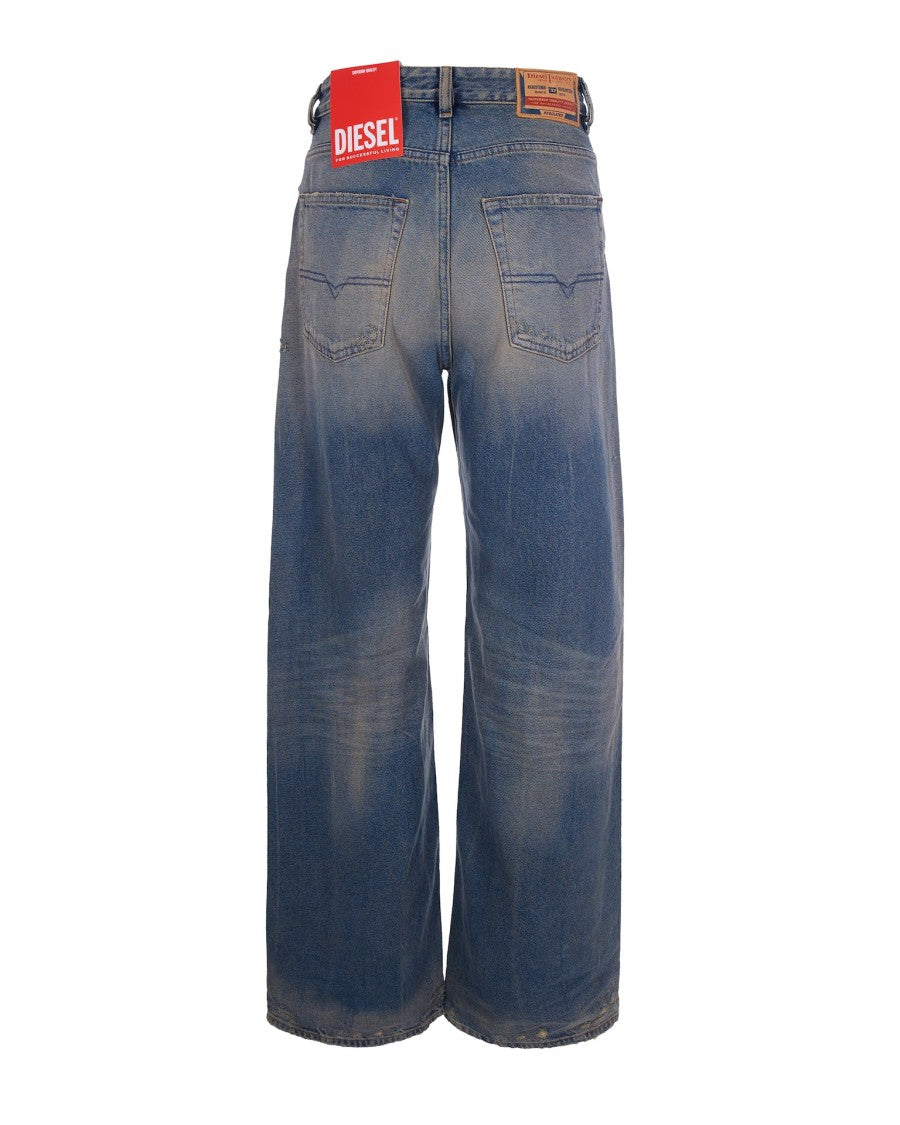 Diesel 1996 D-Sire Relaxed Jeans In 09N29