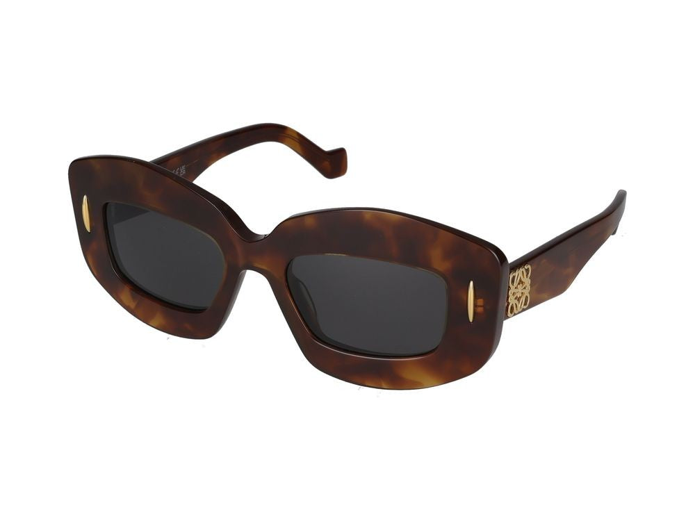 Loewe Tortoiseshell Oversized Square Sunglasses