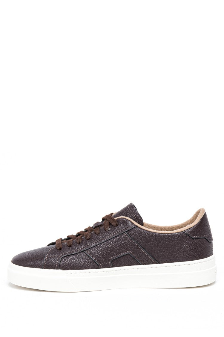 Santoni Gloria Model Leather Sneakers