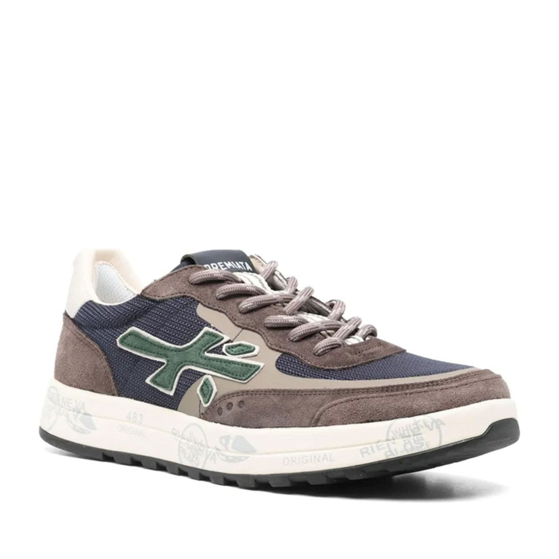 Premiata Multicolor Nous Polyurethane Layered Sneakers