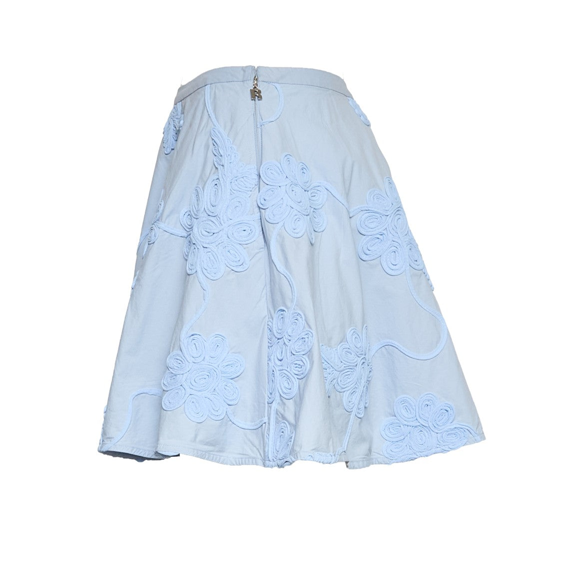 Rotate Berty Flower Textured Mini Skirt