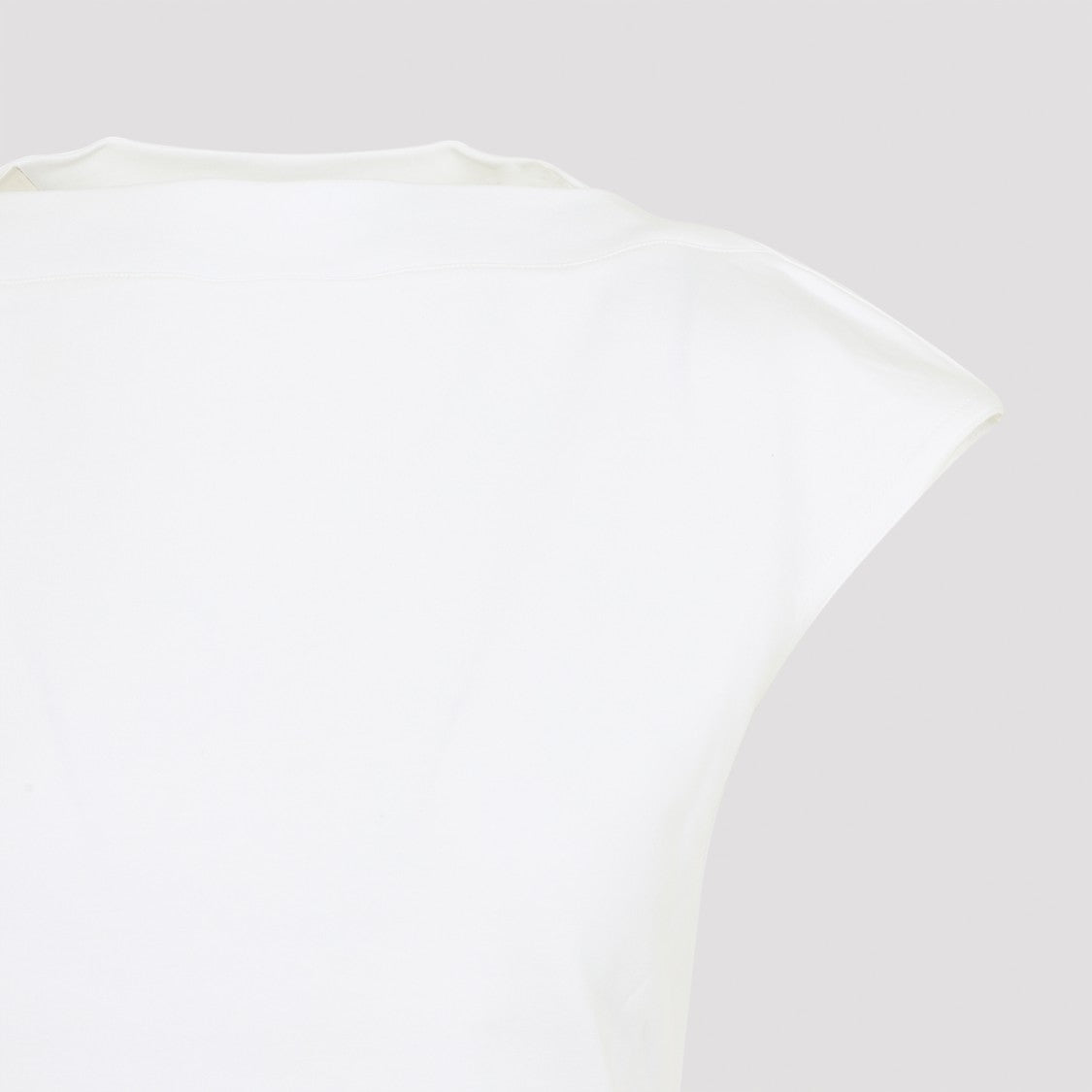 Alaïa Cap White Cotton T-Shirt