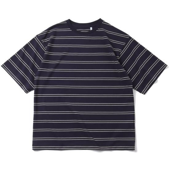 Kaptain Sunshine Relaxed Fit Crew Neck Short-Sleeved Striped T-Shirt