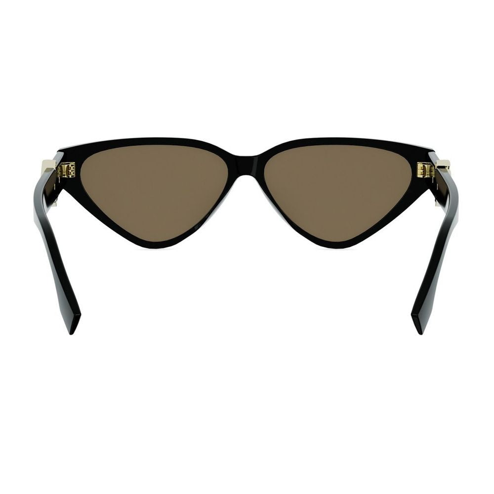 Fendi Ff Diamonds Triangular Cat-Eye Sunglasses