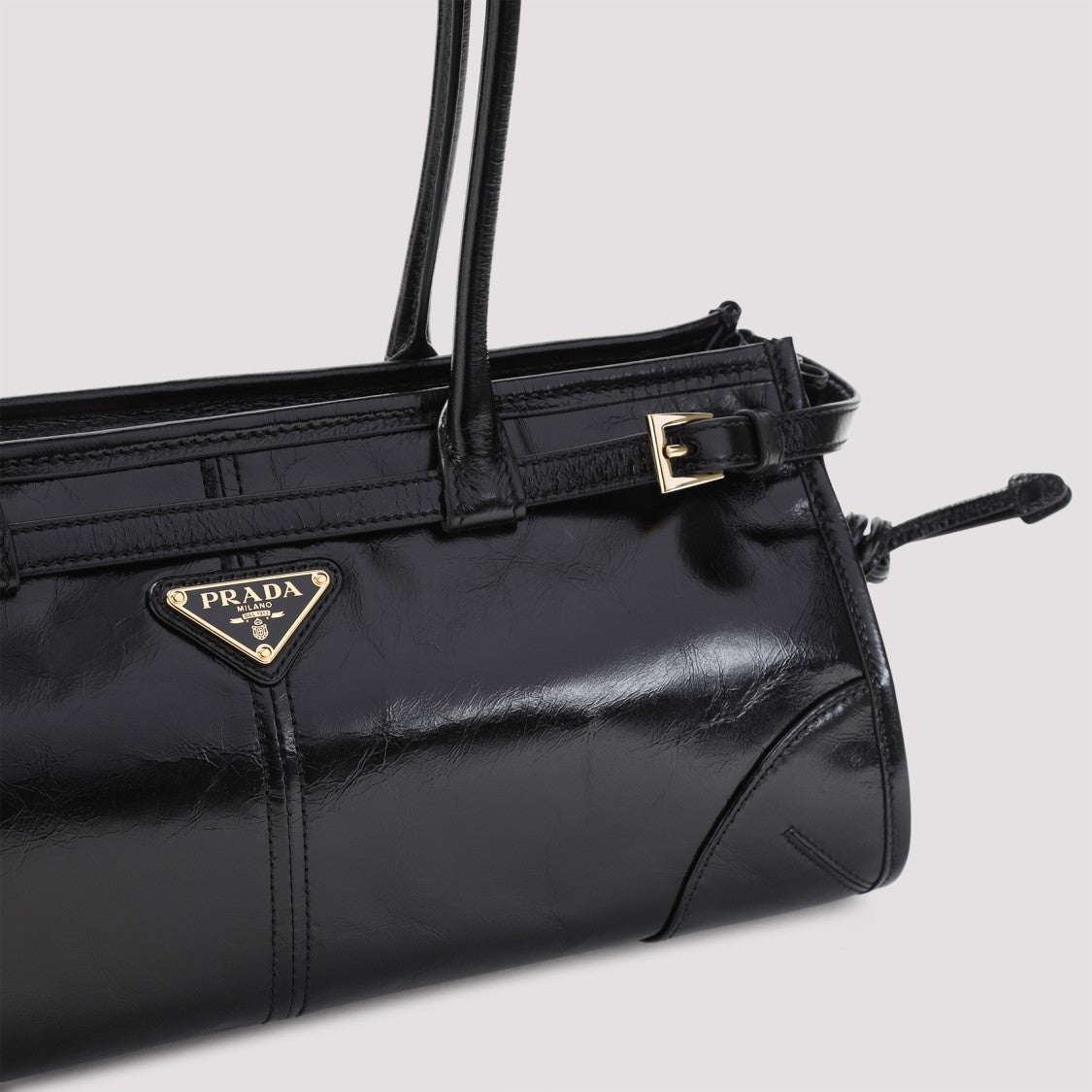 Prada Black Calf Leather Handbag