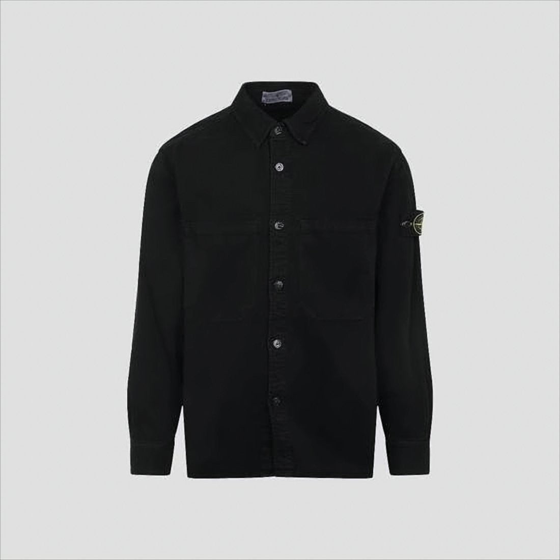 Stone Island Classic Button-Down Long Sleeve Shirt