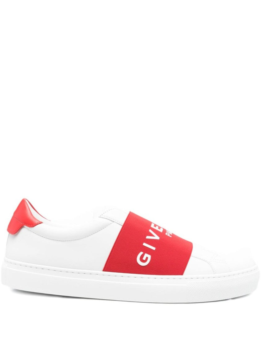 Givenchy Slip-On Sneakers With Bold Logo Print