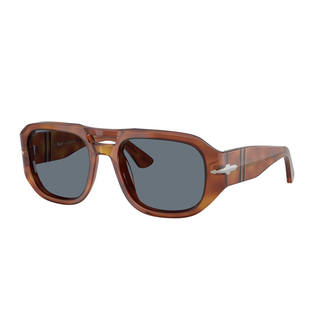 Persol 0Po3373s Tortoiseshell Acetate Sunglasses With Double Bridge Design