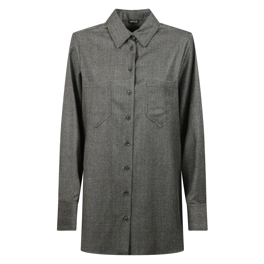 Kiton Long Wool Shirt