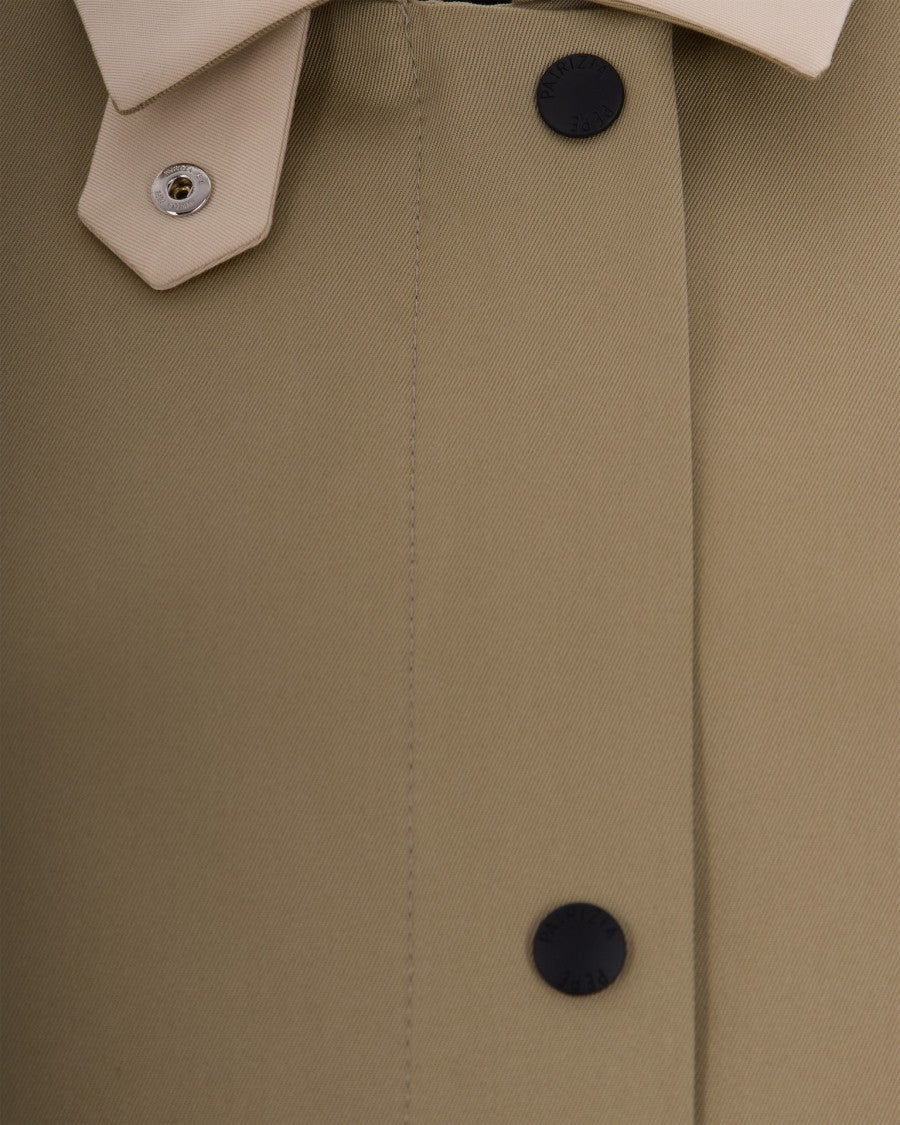 Patrizia Pepe Structured Cotton Parka