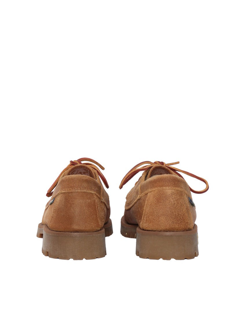 Sebago Moccasin-Style Loafers In Waxed Suede With Rugged Sole