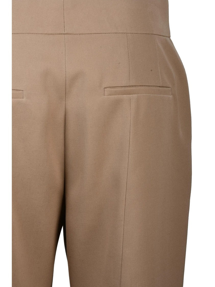 Jil Sander Wool Trousers - Beige
