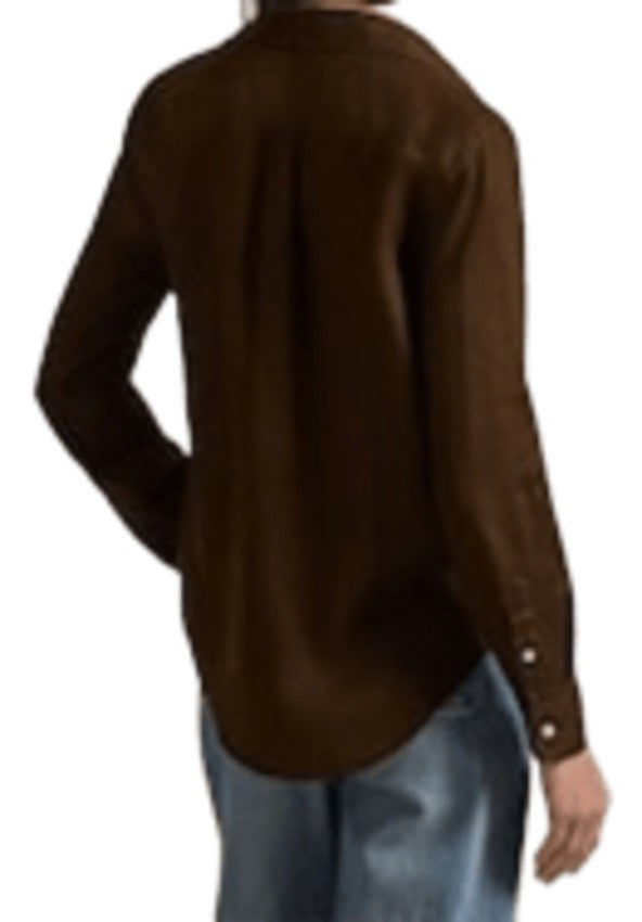 Polo Ralph Lauren Linen Straight-Cut Shirt