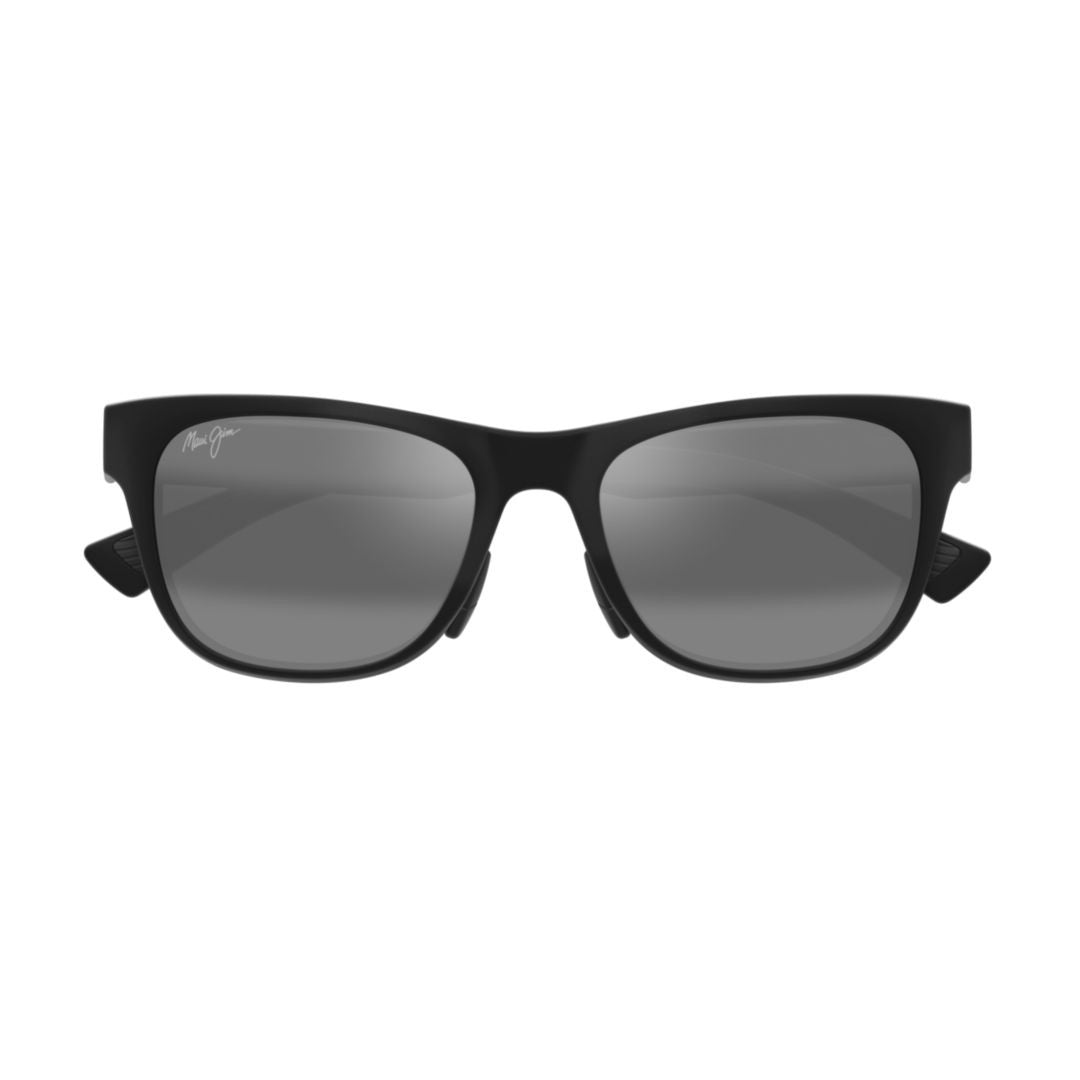 Maui Jim Black Mj0684s Glossy Rectangular Sunglasses