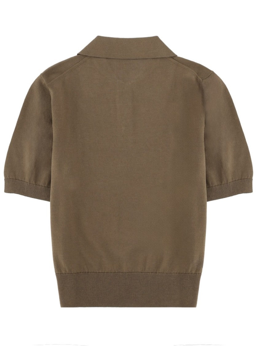 A.P.C. Fitted Embroidered Logo Cotton Polo Shirt