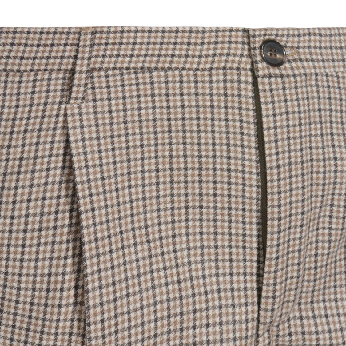 Incotex Tailored Checkered Trousers With Classic Detailing