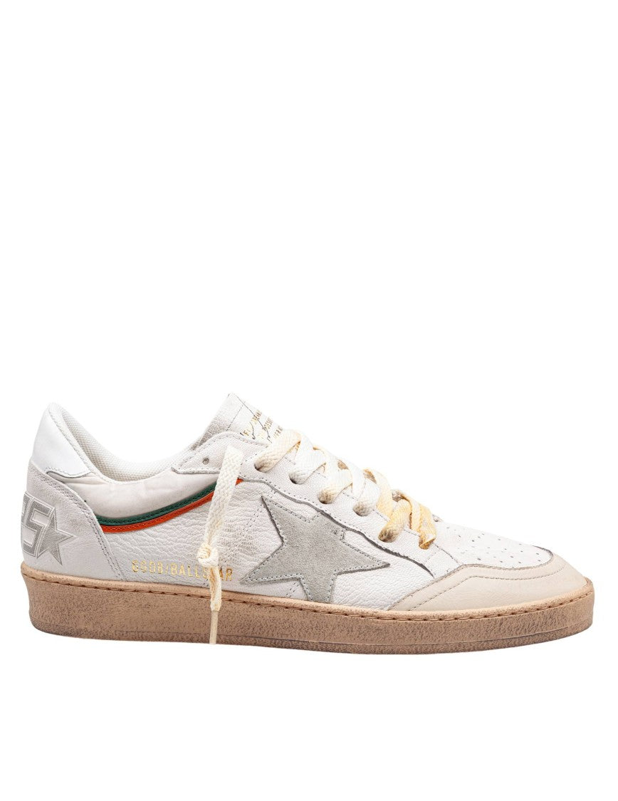 Golden Goose Ballstar Sneakers In Nappa And Nylon