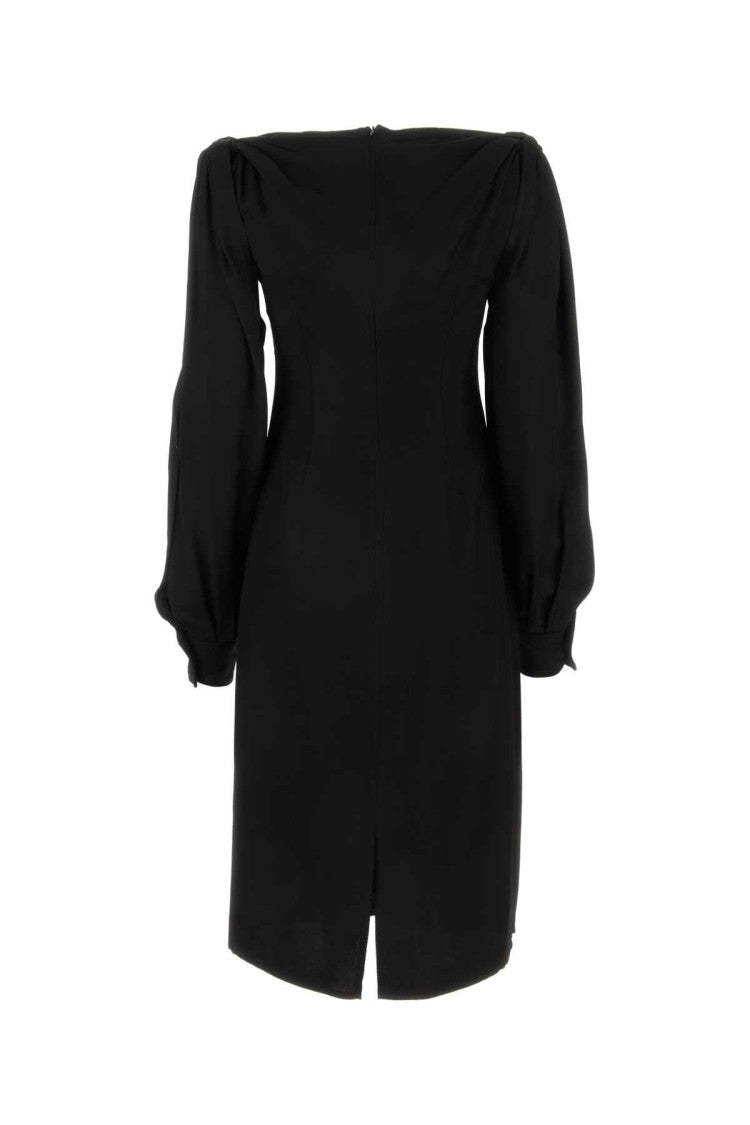 Bottega Veneta Black Viscose Dress