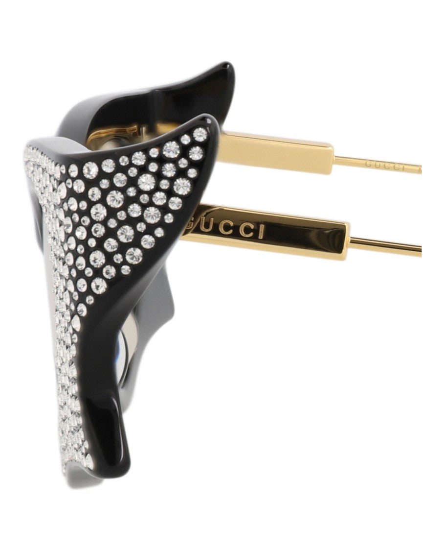 Gucci Cat Eye-Frame Recycled Acetate Sunglasses