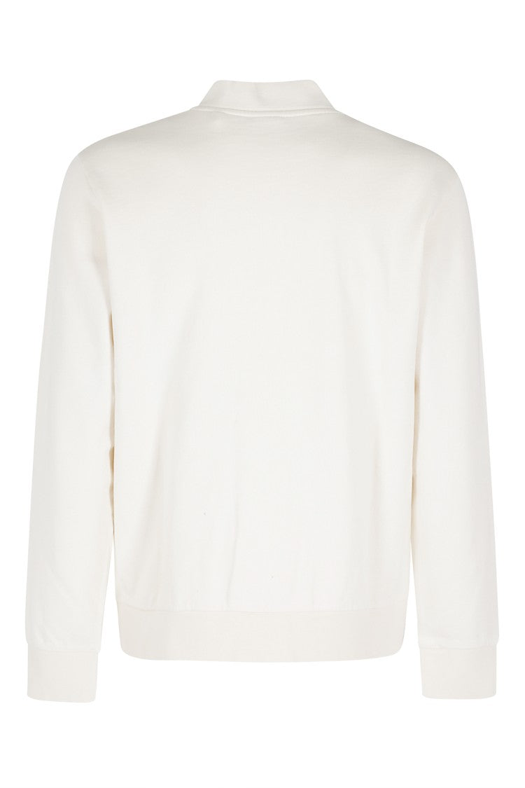 Aspesi Cream Mod. Ay68 V-Neck Organic Cotton Cardigan