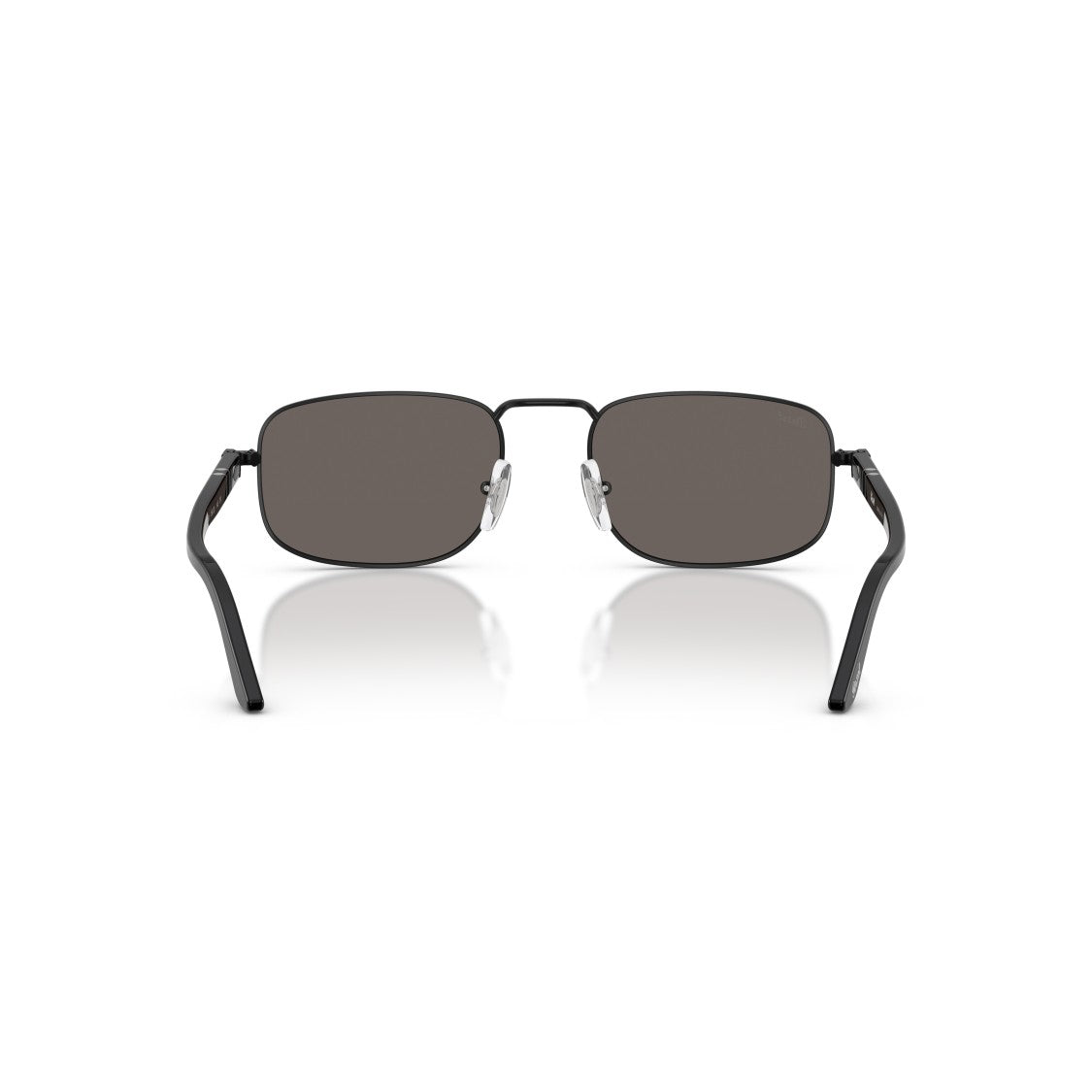 Persol 0Po1027s Rectangular Metal Frame Sunglasses With Adjustable Nose Pads