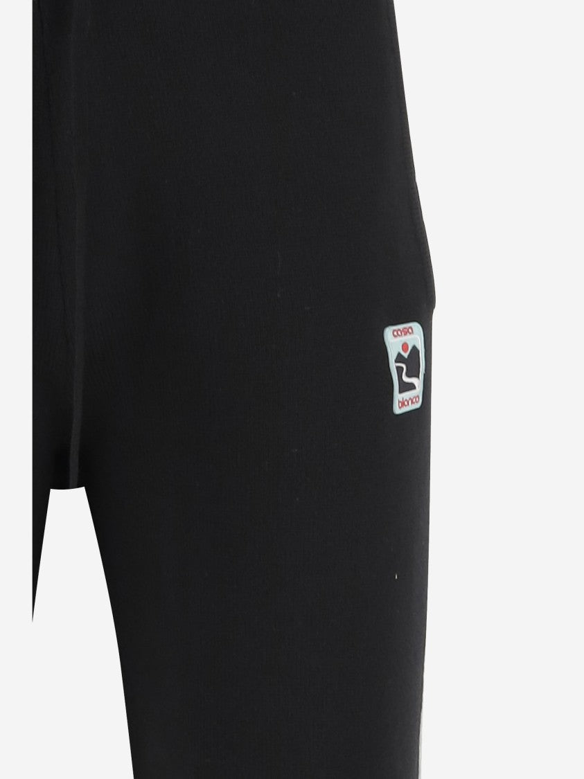 Casablanca Relaxed Fit Merino Wool Pants