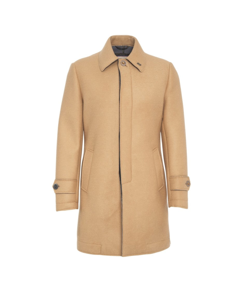 Bob Mid-Length Beige Coat