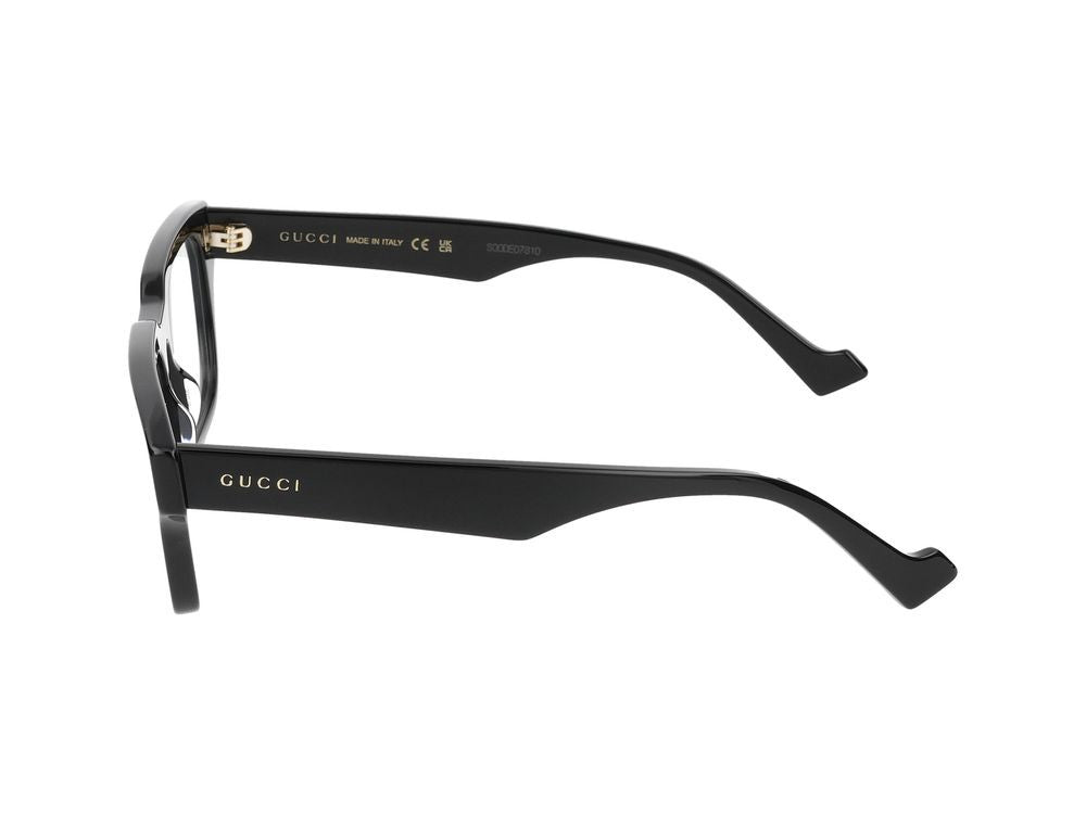 Gucci Eyeglasses Gg0963o 001 Black Black Transparent 53/16/145