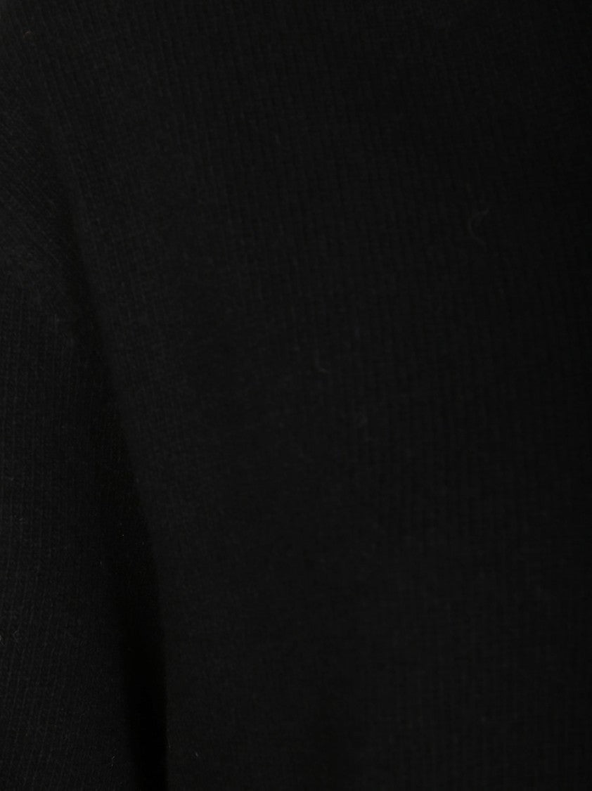 Daniele Fiesoli Long-Sleeve Knit Polo Sweater With Classic Collar And Ribbed Cuffs