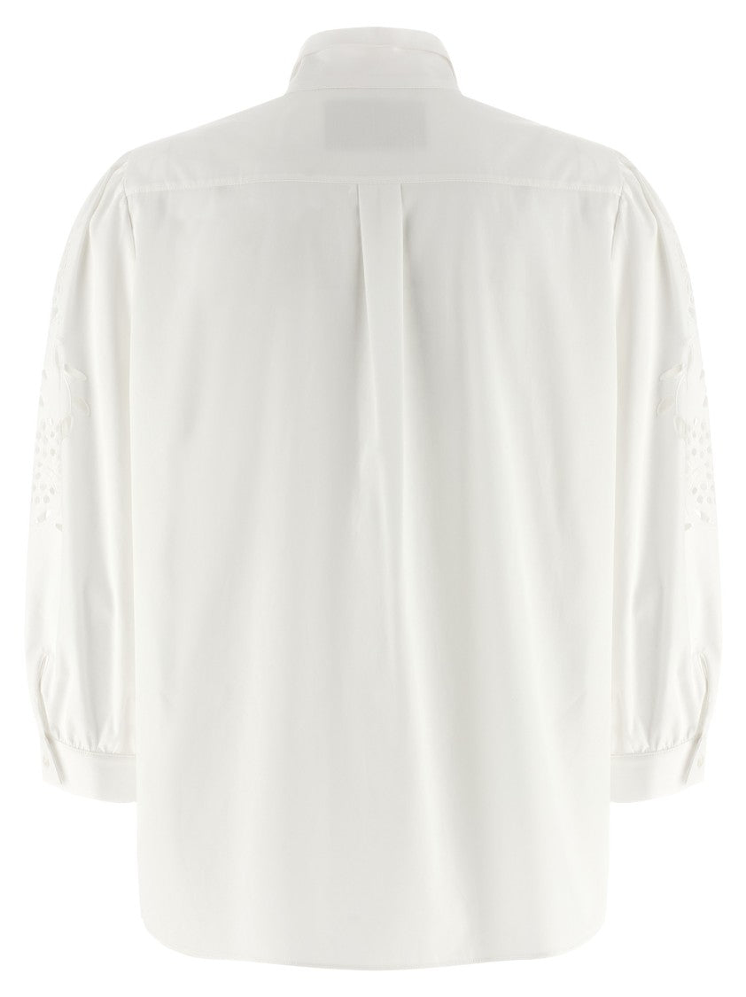 Valentino Garavani Shirt Embroidered Sangallo