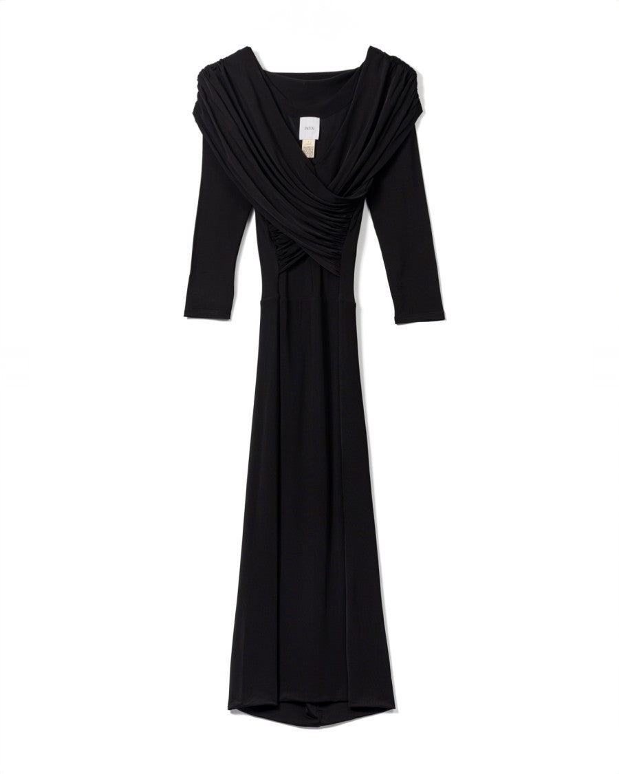Patou Classic Brown Dress With Refined Silhouette