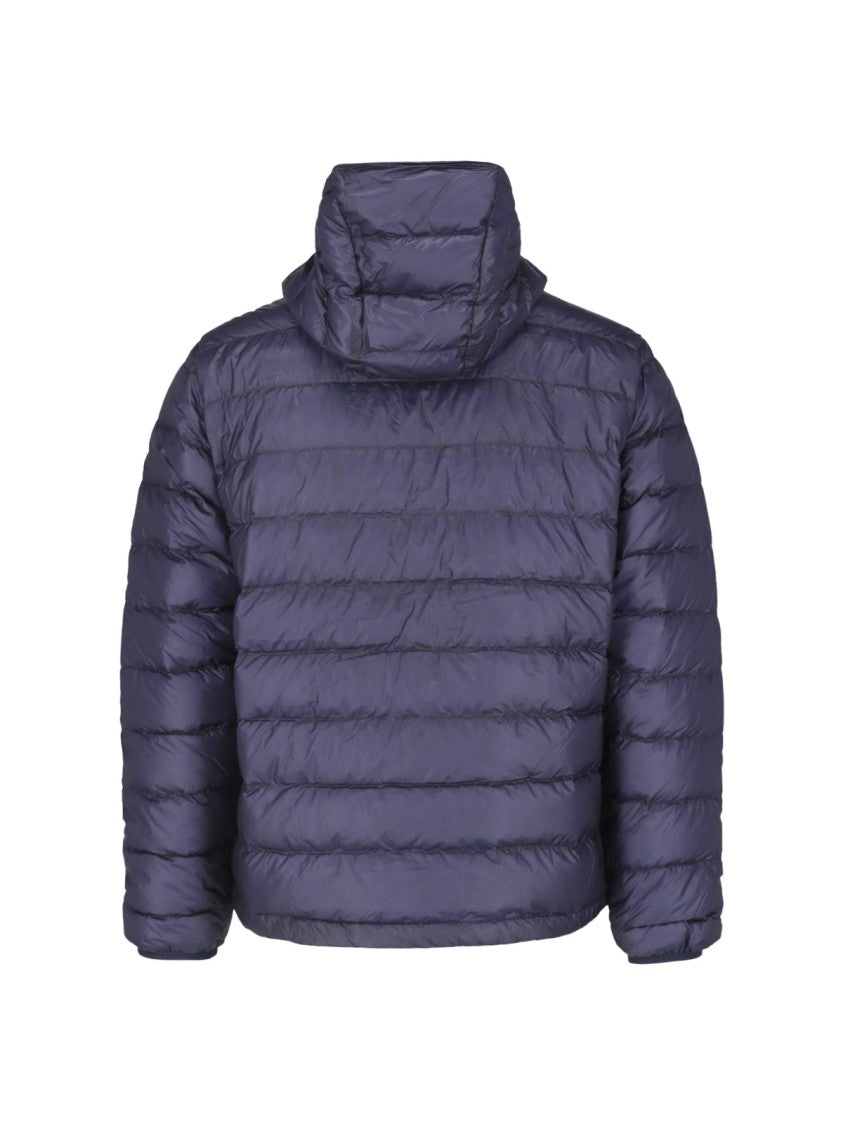 Aspesi Blue Nelson Padded Hooded Jacket