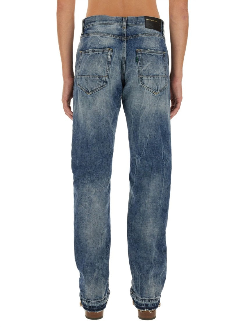 Department 5 Classic Straight-Leg Denim Jeans