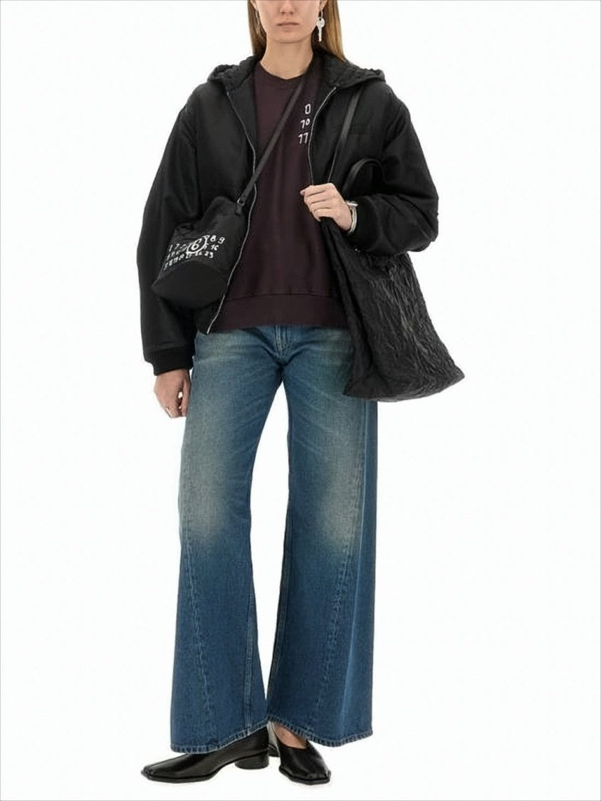 Mm6 By Maison Margiela Boxy Hooded Jacket